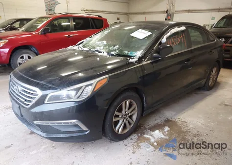 2015 Hyundai Sonata Se z USA, uszkodzony, nr VIN 5NPE24AF8FH127942